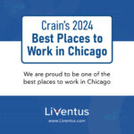 Crain's best place to work badge